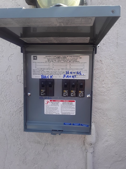 ELECTRICAL PANEL - 25223 Western Ave