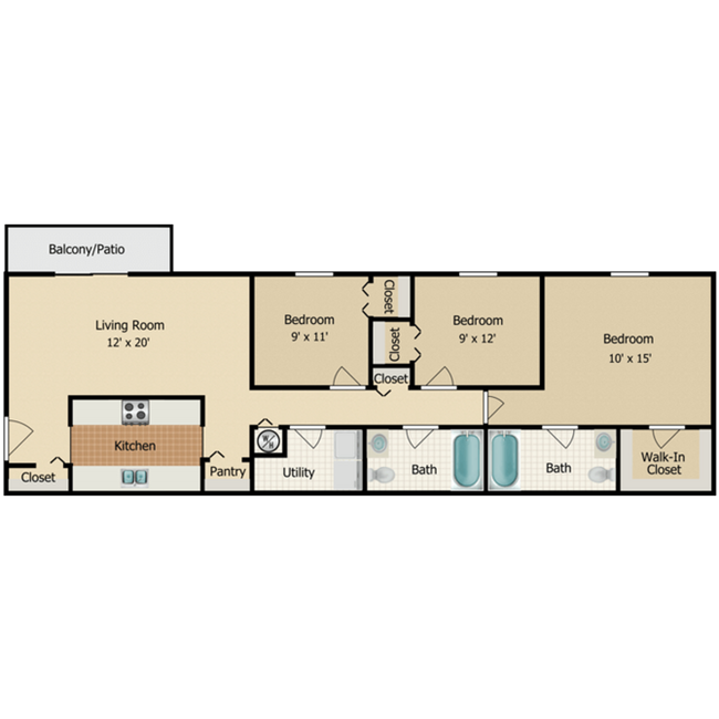 Floorplan - Willow Woods