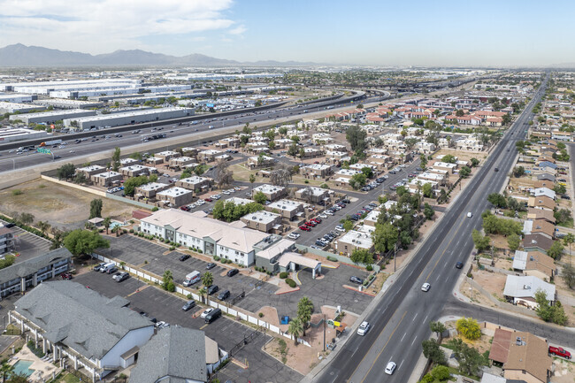 Aerial Photo - Hallcraft Villas West