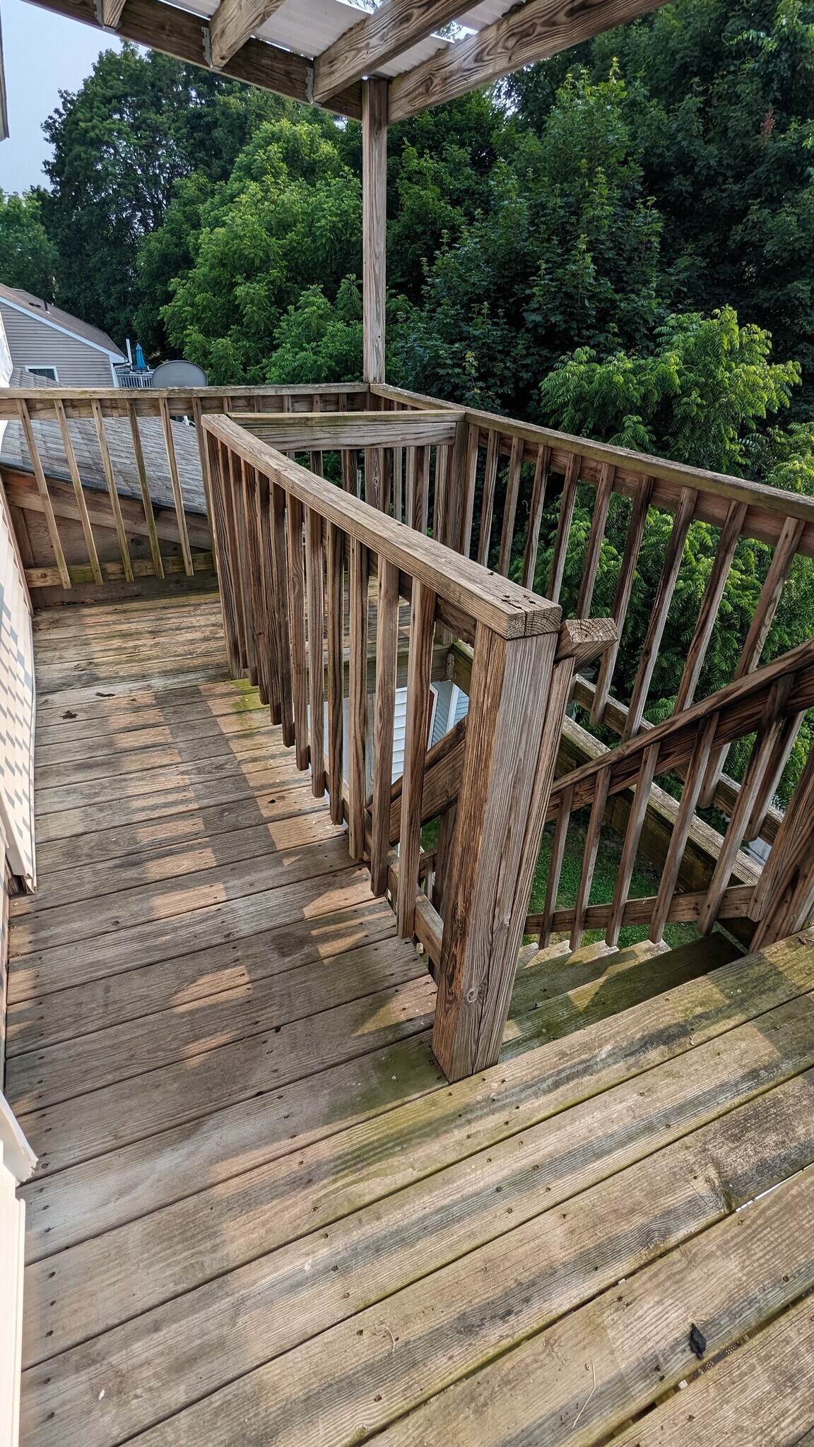 Private Rear Deck - 237 Pleasant St