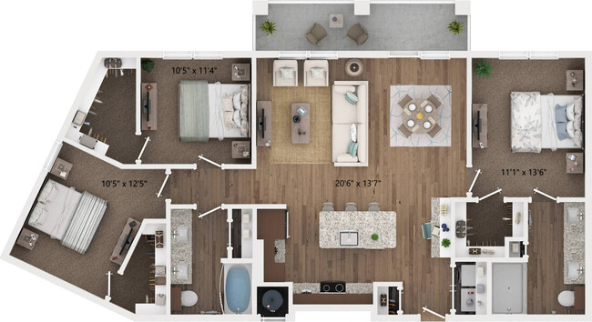 Floorplan - The Everson