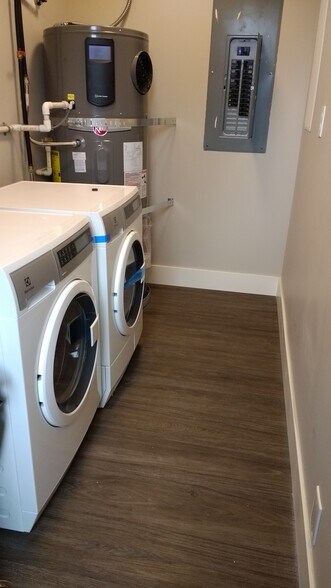 separate laundry room with washer and dryer - 3506 South Edmunds Street