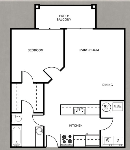 1 Bed Deluxe - Riverwalk