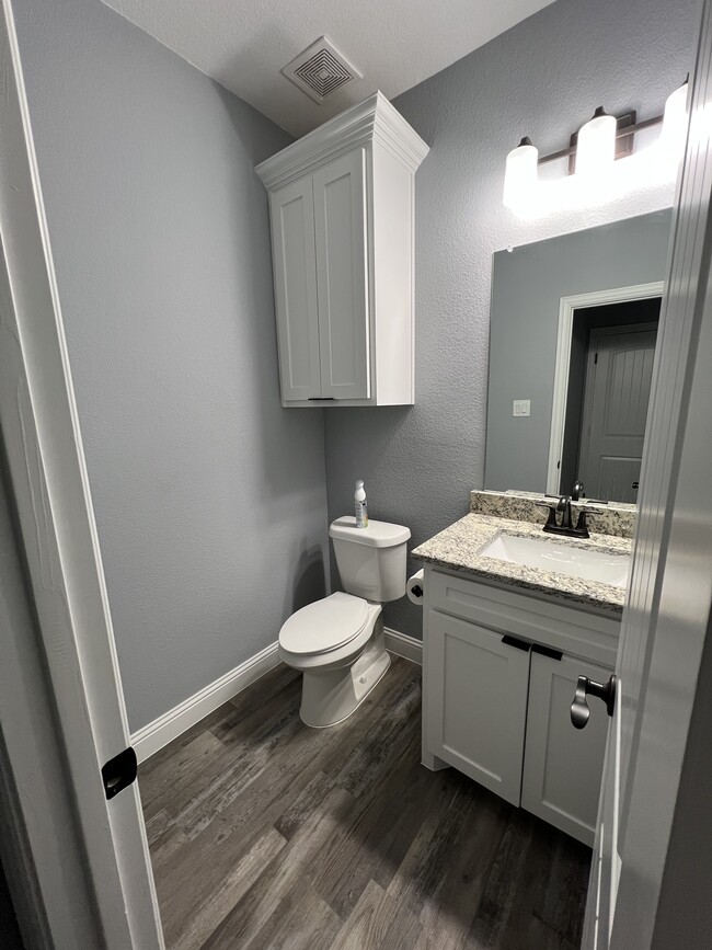 Shared Half Bathroom Downstairs - 1801 W E Roberts Dr