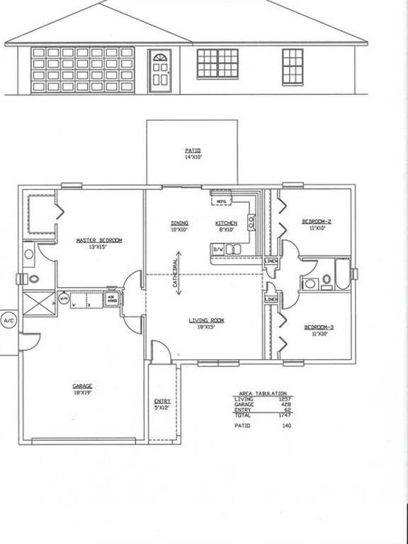 Floor Plan - 424 N Savary Ave