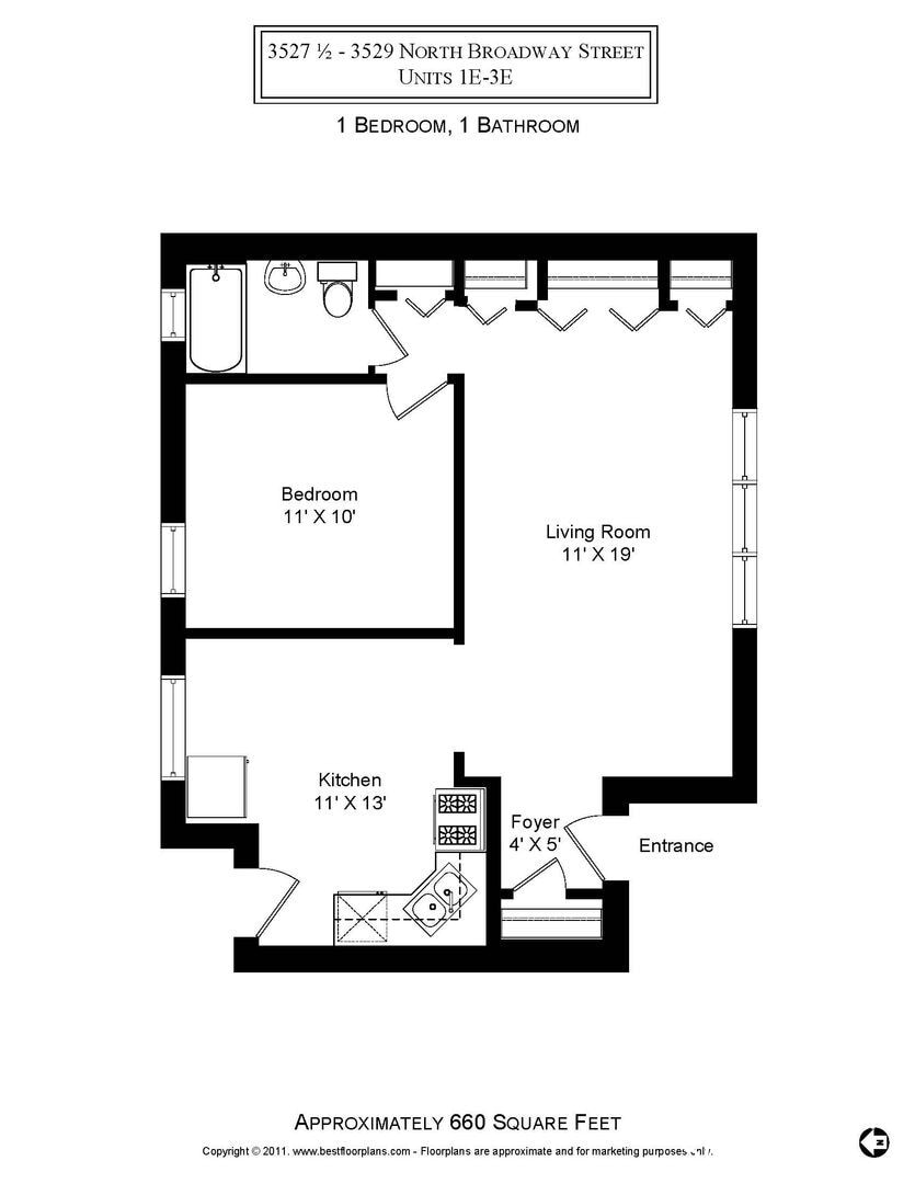 Building Photo - 3527.5 N Broadway