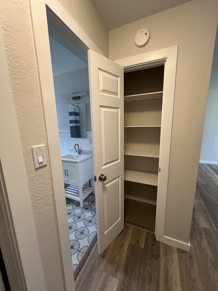 Hall linen closet - 730 Carlton Ave