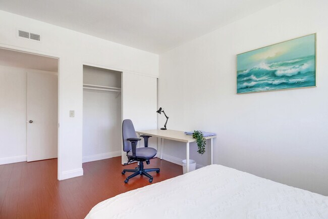 Whether you're a workaholic or just looking for a storage space, this room has you covered. - 2304 E 14th St