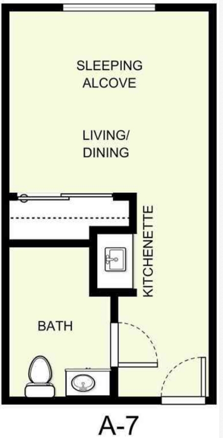 Floorplan - Asher Point Independent Living of Texarkana