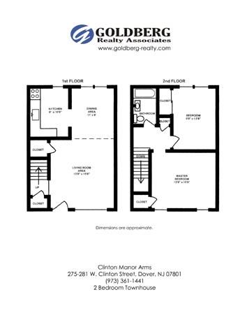 2BR/2BA - Clinton Manor Arms Apartments