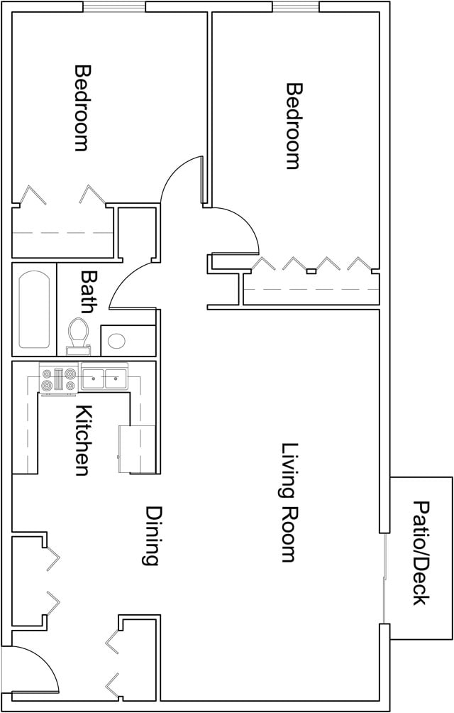 Floorplan - VDH Apartments