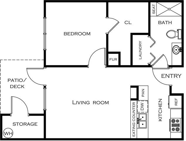 Floorplan - Tramore Apartments