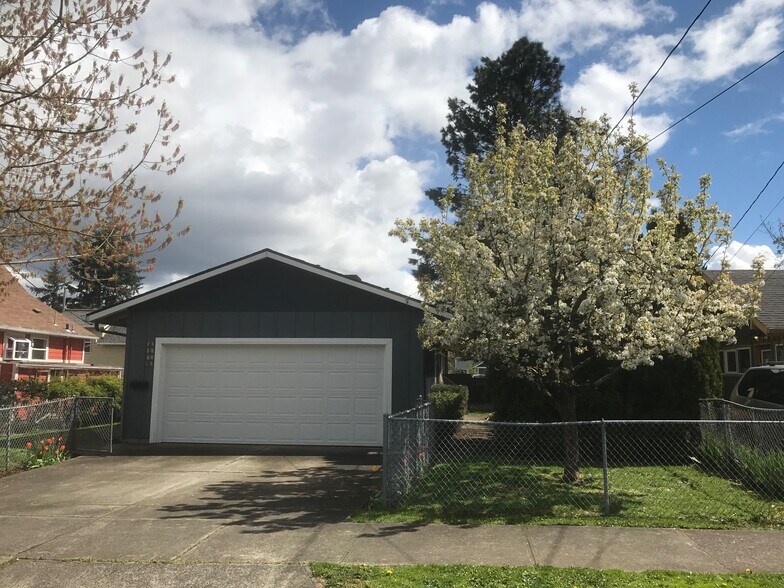Two car garage. - 8038 N Wayland Ave