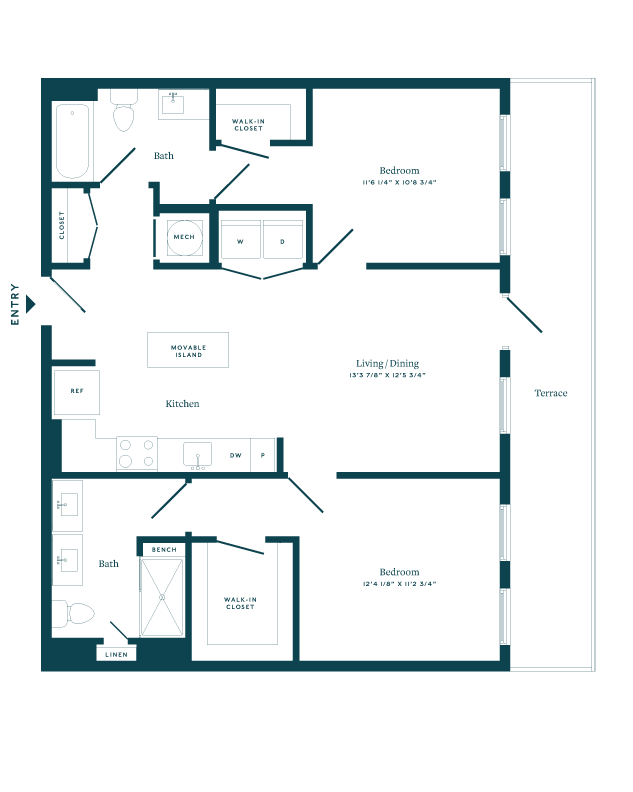 Floorplan - The Lockwood