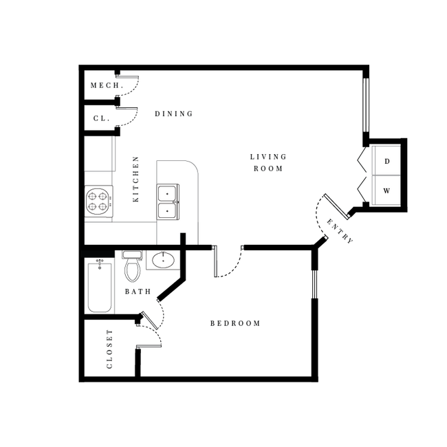 Floorplan - Gateway at Lake Jackson