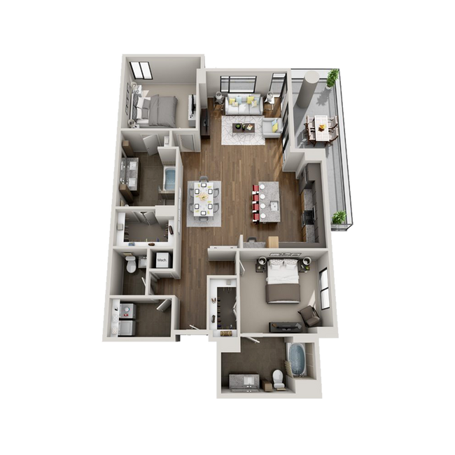 B8 floor plan - Hayworth