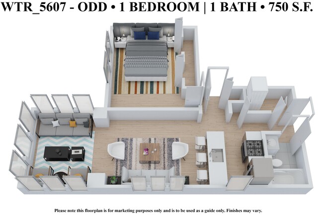 Floorplan - Waterman Clara