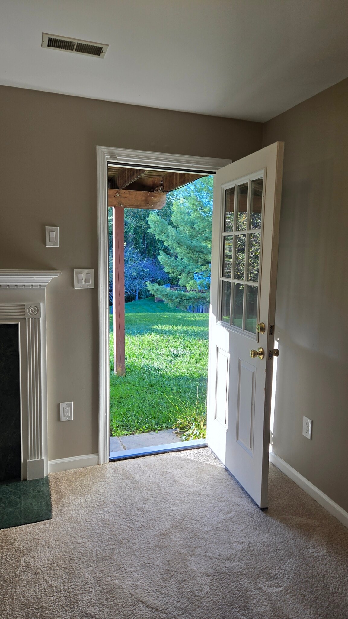 Basement entrance - 9443 Birchwood Ln