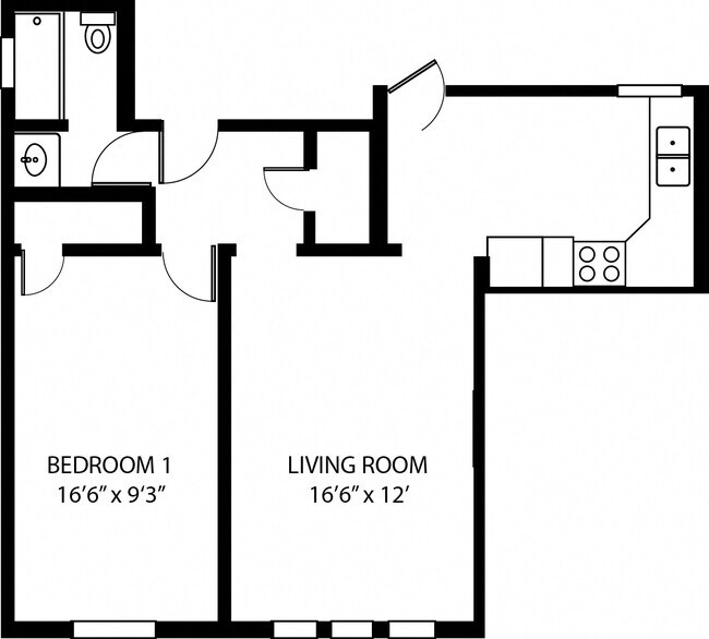 Floorplan - Wolcott Court - 1828 W Lawrence Ave