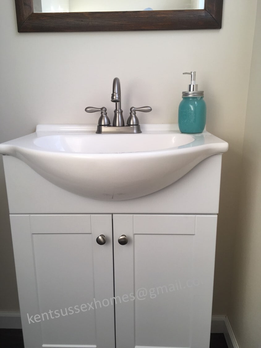 New vanity - 9765 Westville Rd