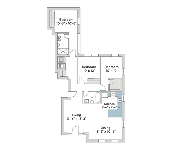 Floorplan - The Colonnades