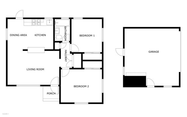 Building Photo - Renovated Rear Bungalow