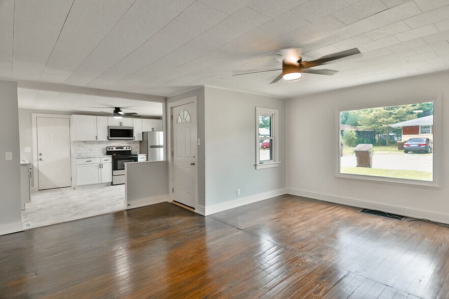 Front Door and living room - 706 Wood Ave