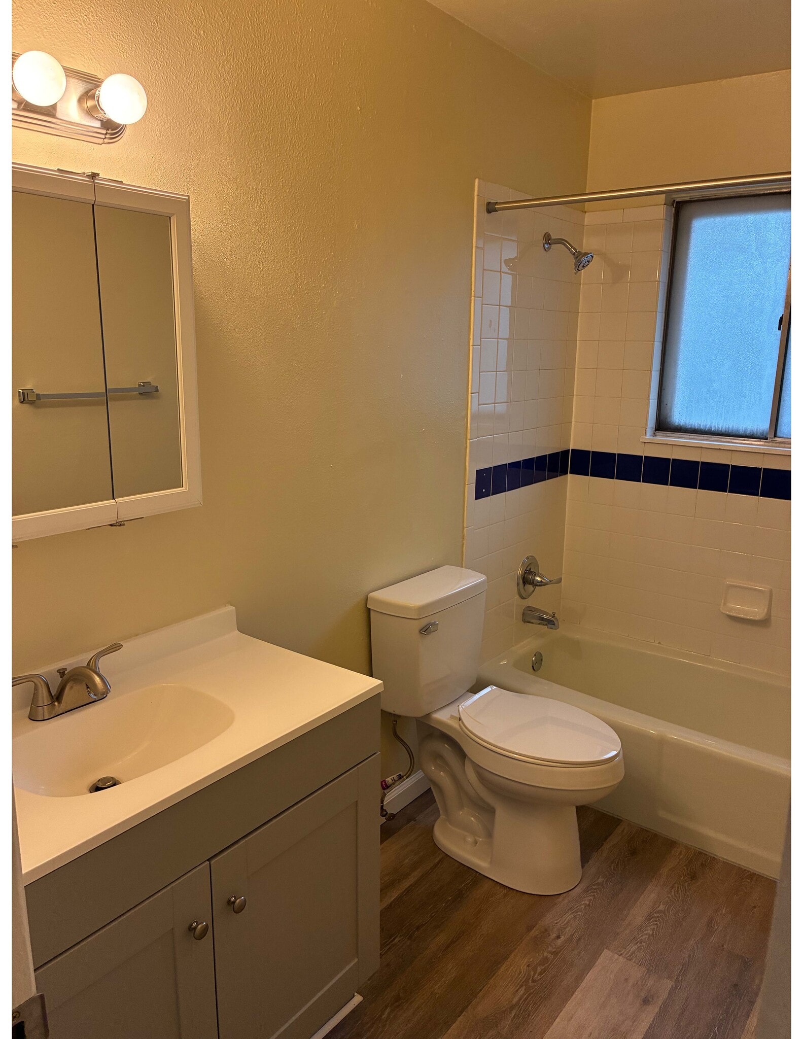Bathroom with new vanity, new mirror - 4710 Scenic Cir