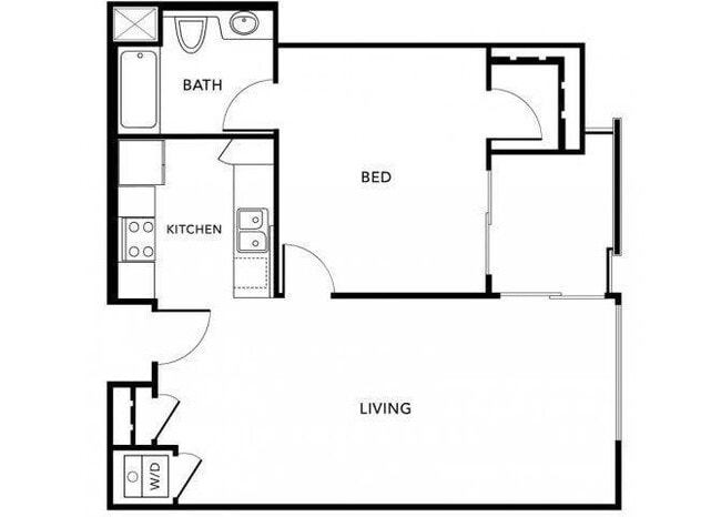 Plan F (Ticino) floor plan Living at NoHo - Ticino at NoHo