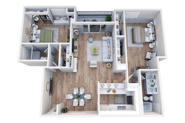 Floorplan - Montana Avenue