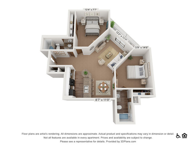 Floorplan - The View on 26th