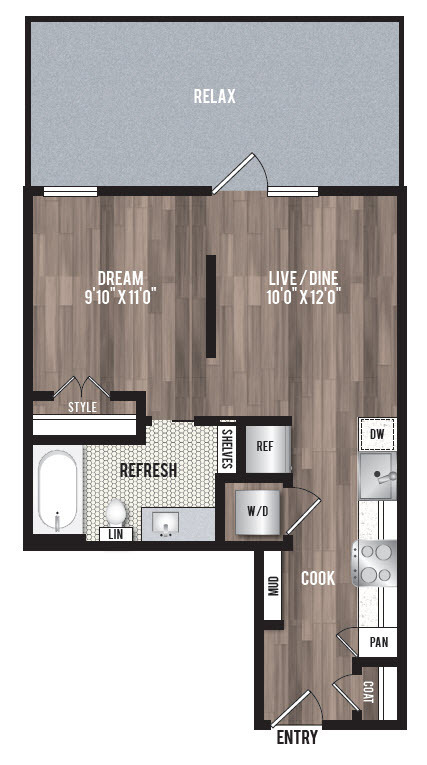 Floorplan - Victor Prosper