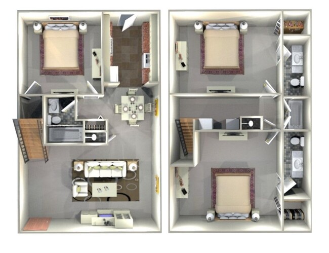 Floorplan - Baystone Apartments