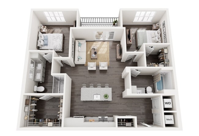 Floorplan - Venture at Long Shoals
