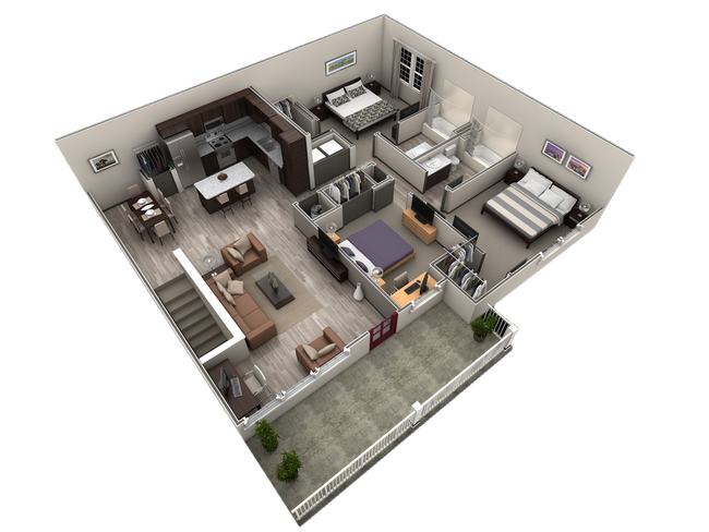 Floorplan - Springs At La Grange