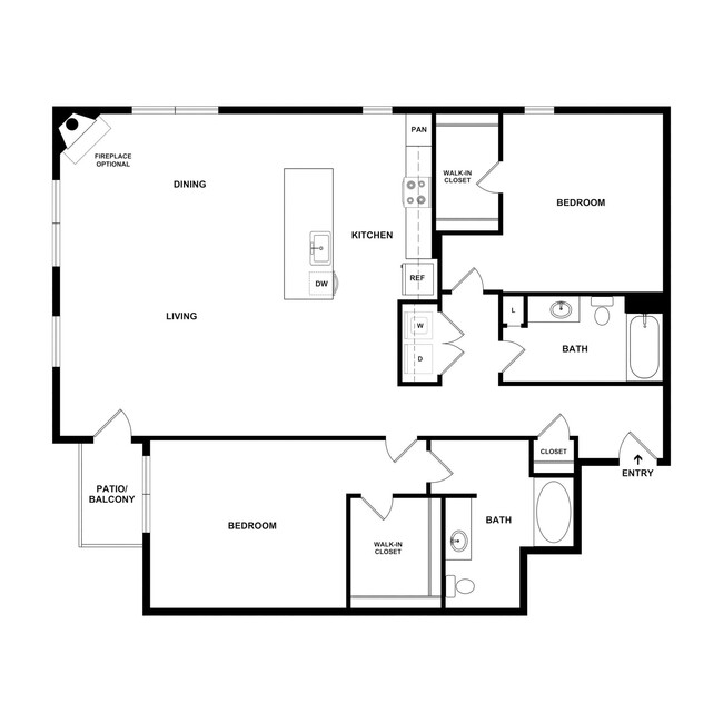 Floorplan - 7166 at Belmar