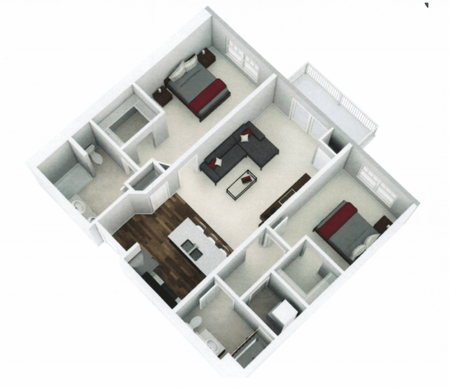 Floorplan - The Heights at Worthington Place