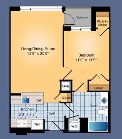 1BR/1BA - The Odyssey Condominiums