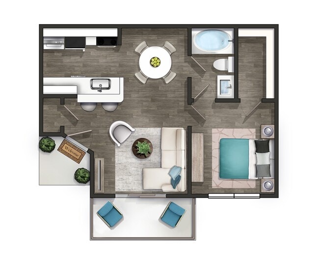 Floorplan - Briarhill Apartment Homes