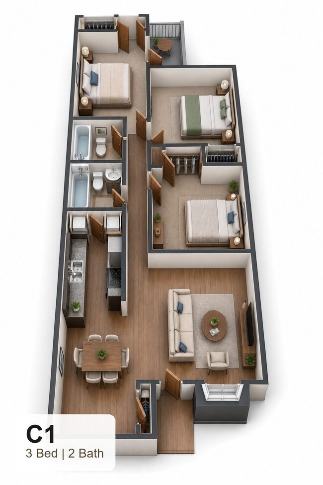 Floorplan - The Finley