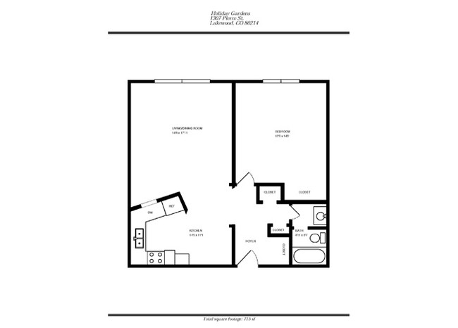 Floorplan - Holiday Gardens