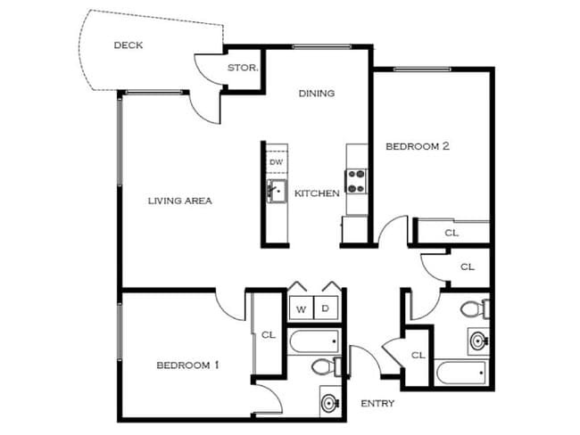 Floorplan - 5819 Glisan