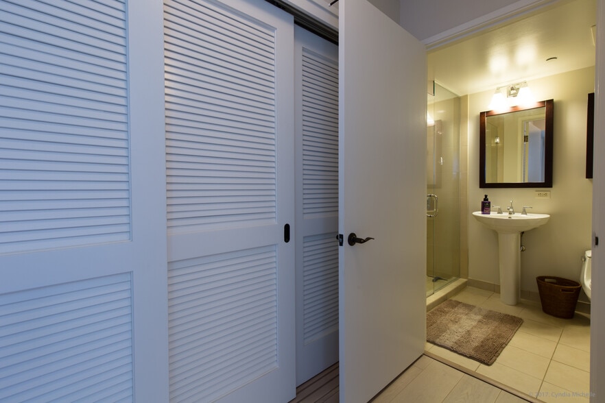 LAUNDRY AREA & LARGE CLOSET STORAGE - 1551 Ala Wai Blvd