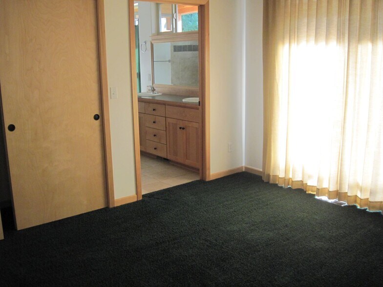 Primary Bedroom and bathroom - 1381 Mingo Mountain Rd