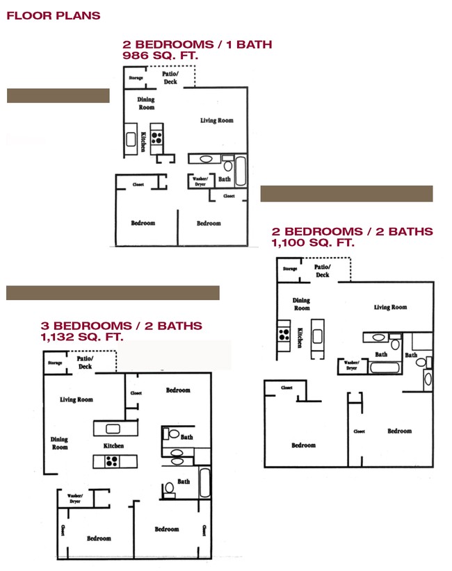 Floorplan - Overlook Pointe Apartments