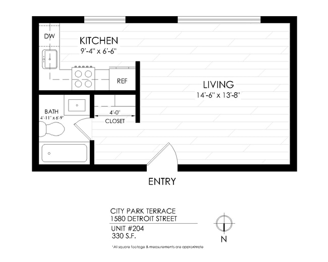Floorplan - City Park Terrace