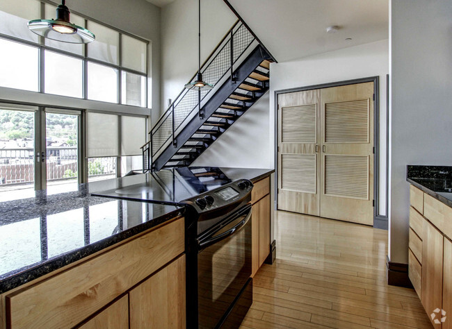 Loft - Kitchen/Living Area/Balcony - The Flats at Southside Works