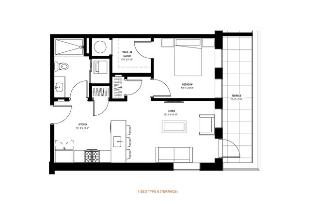 Floorplan - Glassworks Apartments