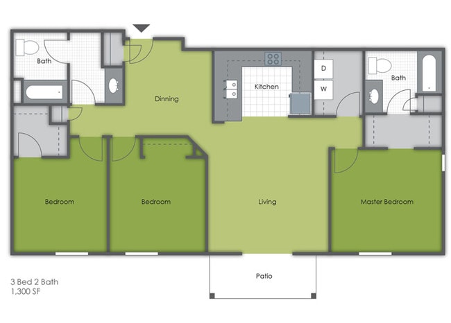 Floorplan - Roosevelt East