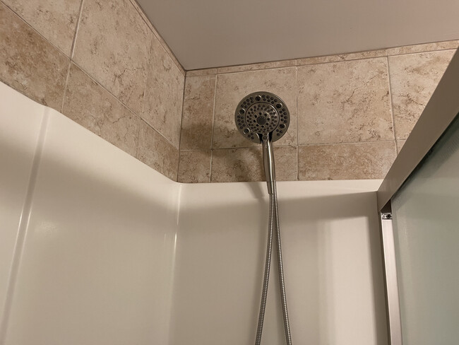 Double Headed Articulated Shower Head - 336 Chunns Cove Rd